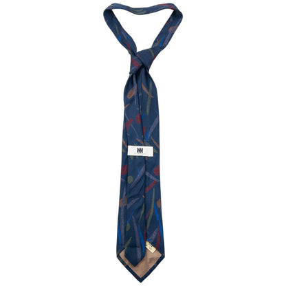 Vintage 90s Issey Miyake Pattern Silk Tie
