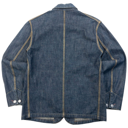 Vintage 90s Needles Button Up Denim Jacket Size XS