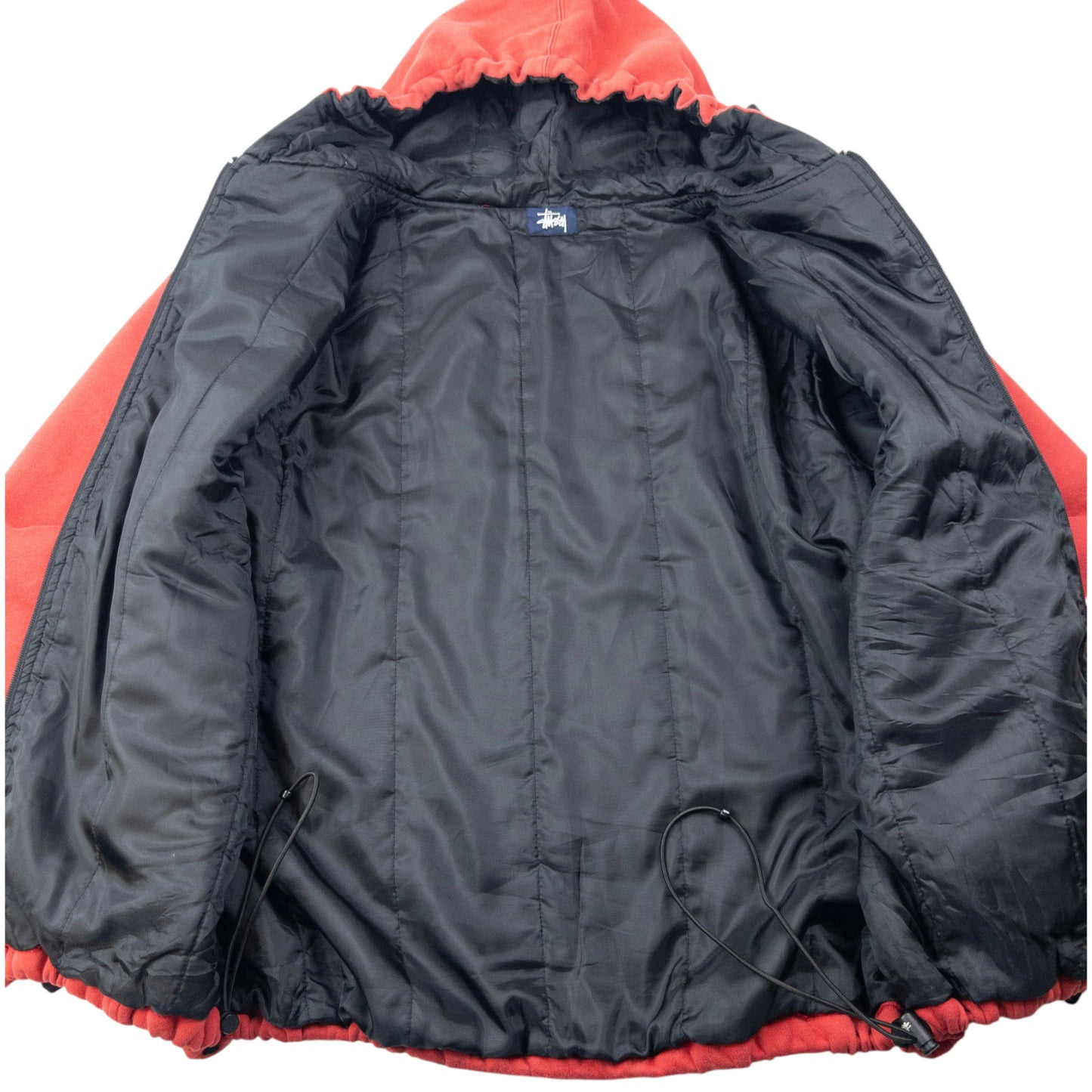 Vintage 2000s Stussy Padded Zip Up Jacket Size L