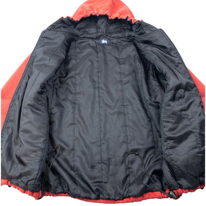 Vintage 2000s Stussy Padded Zip Up Jacket Size L