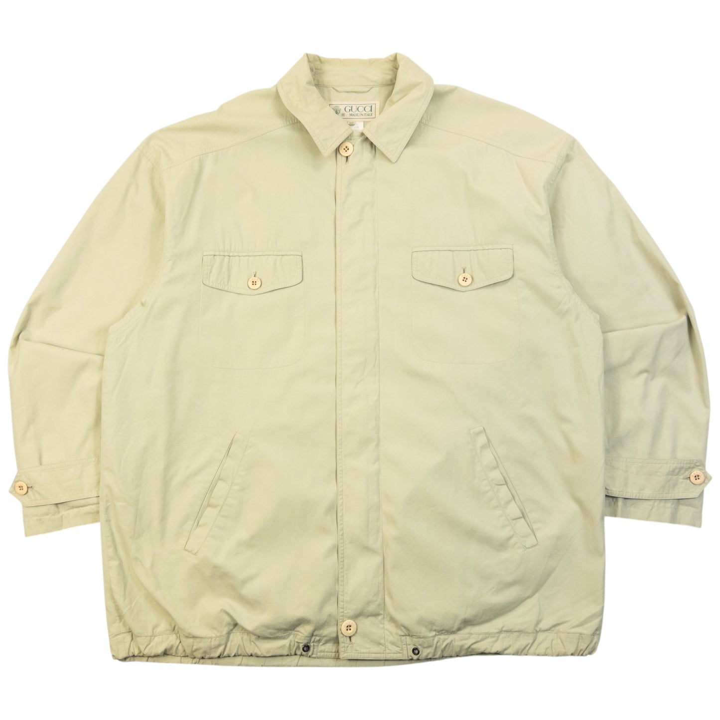 Vintage 80s Gucci Zip Up Jacket Size L