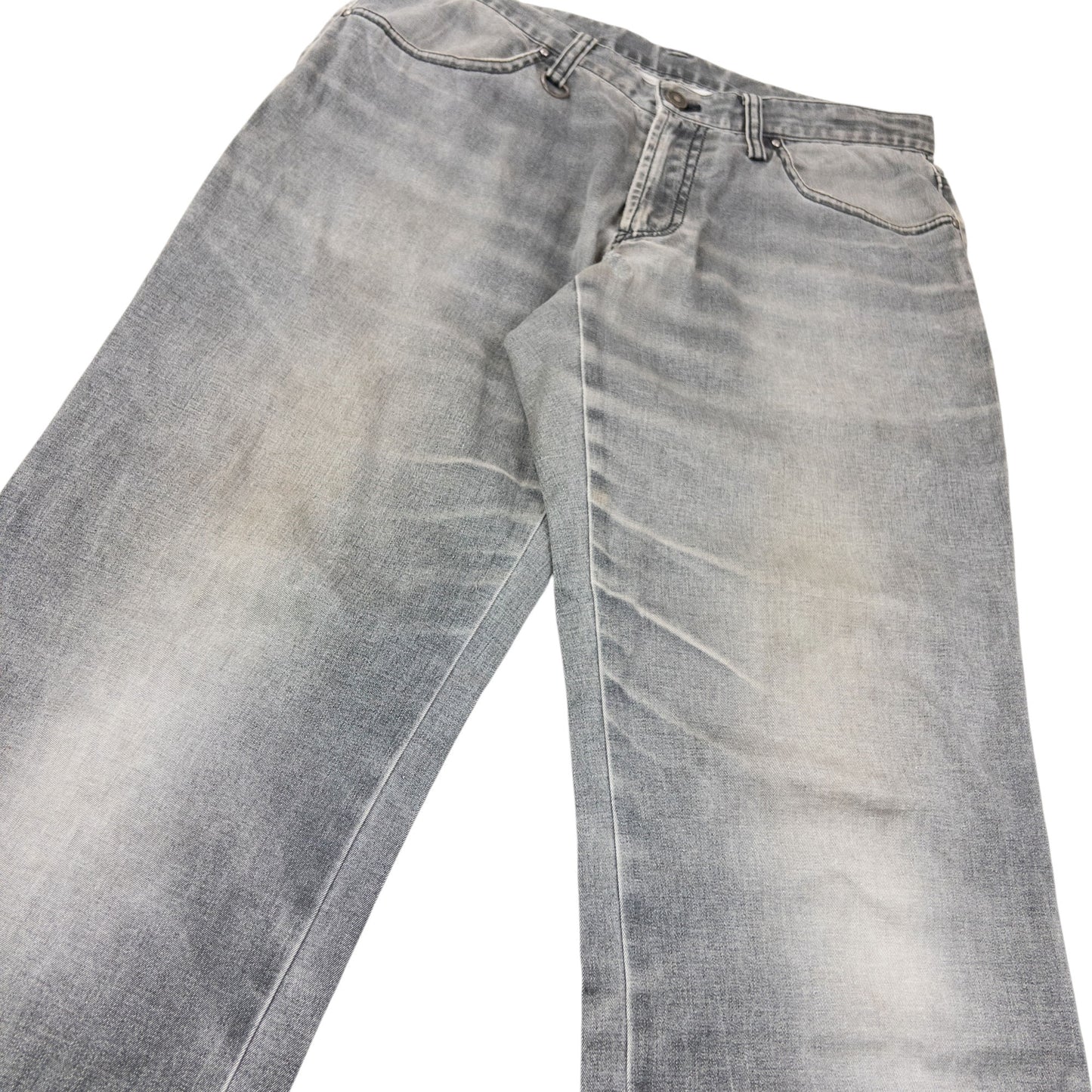 Vintage 90s Gaultier HOMME Objet Lightweight Denim Jeans Size W32