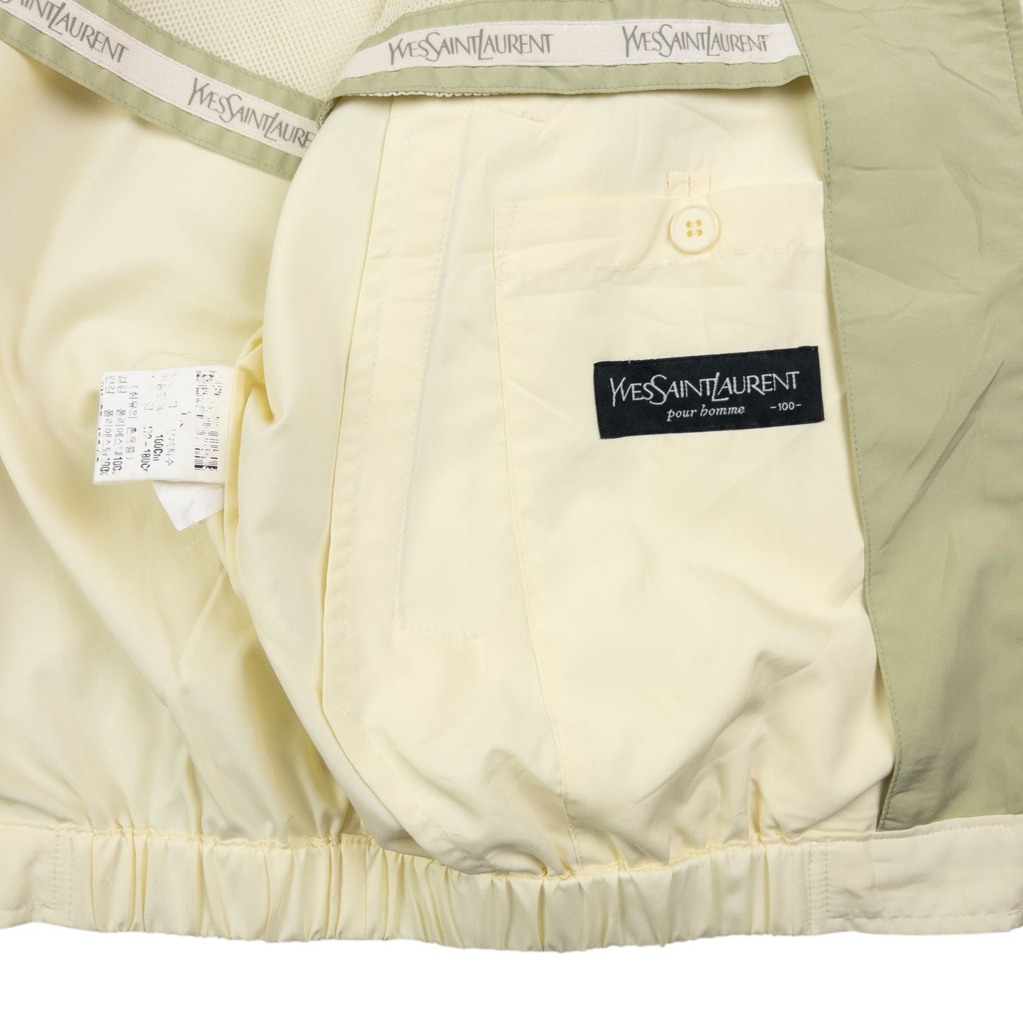 Vintage YSL Yves Saint Laurent Harrington Jacket Size M