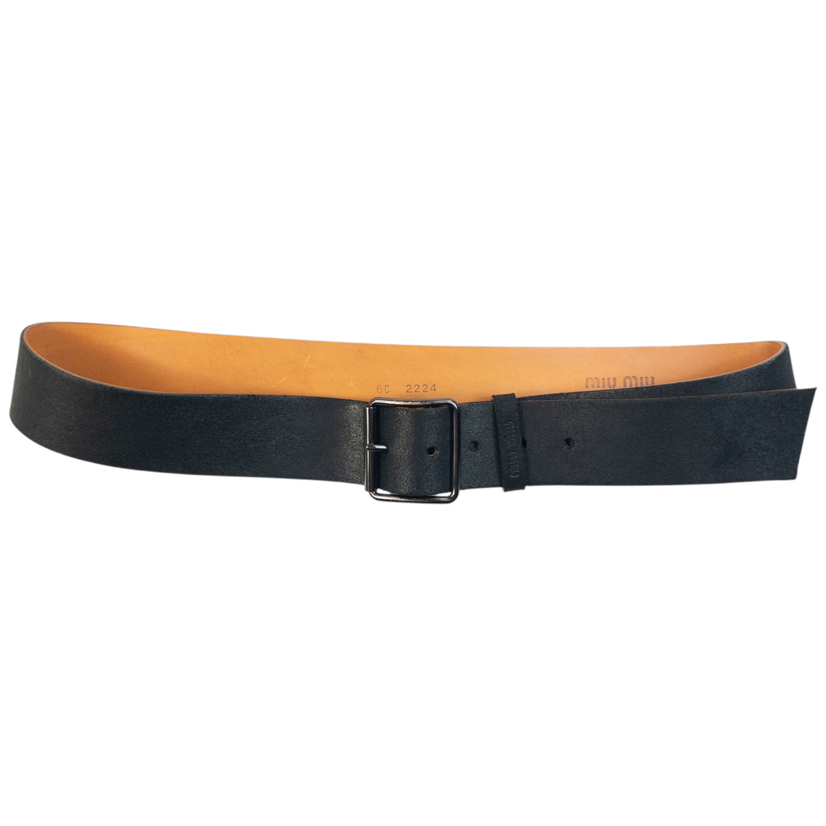 Vintage 2000sMiu Miu Leather Belt Size L