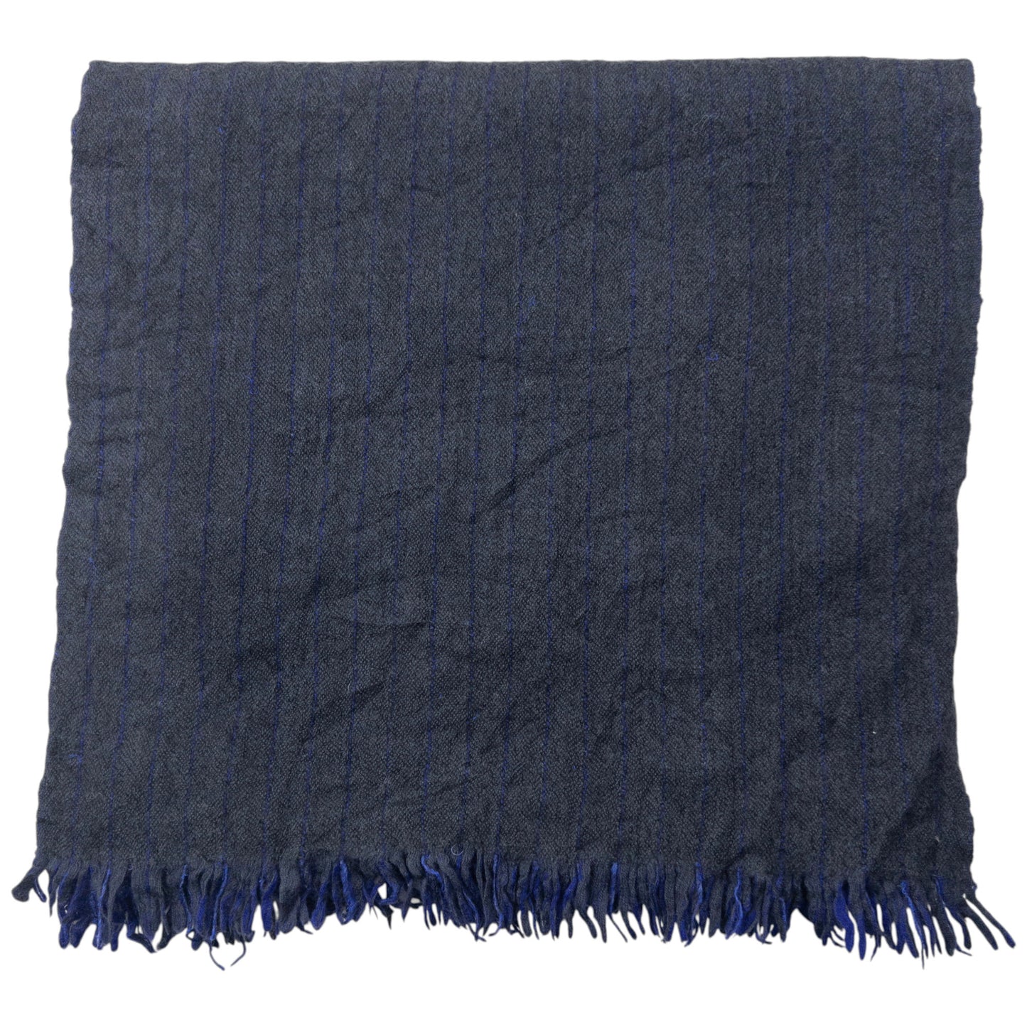 Vintage 2000s Issey Miyake Wool Tassel Scarf