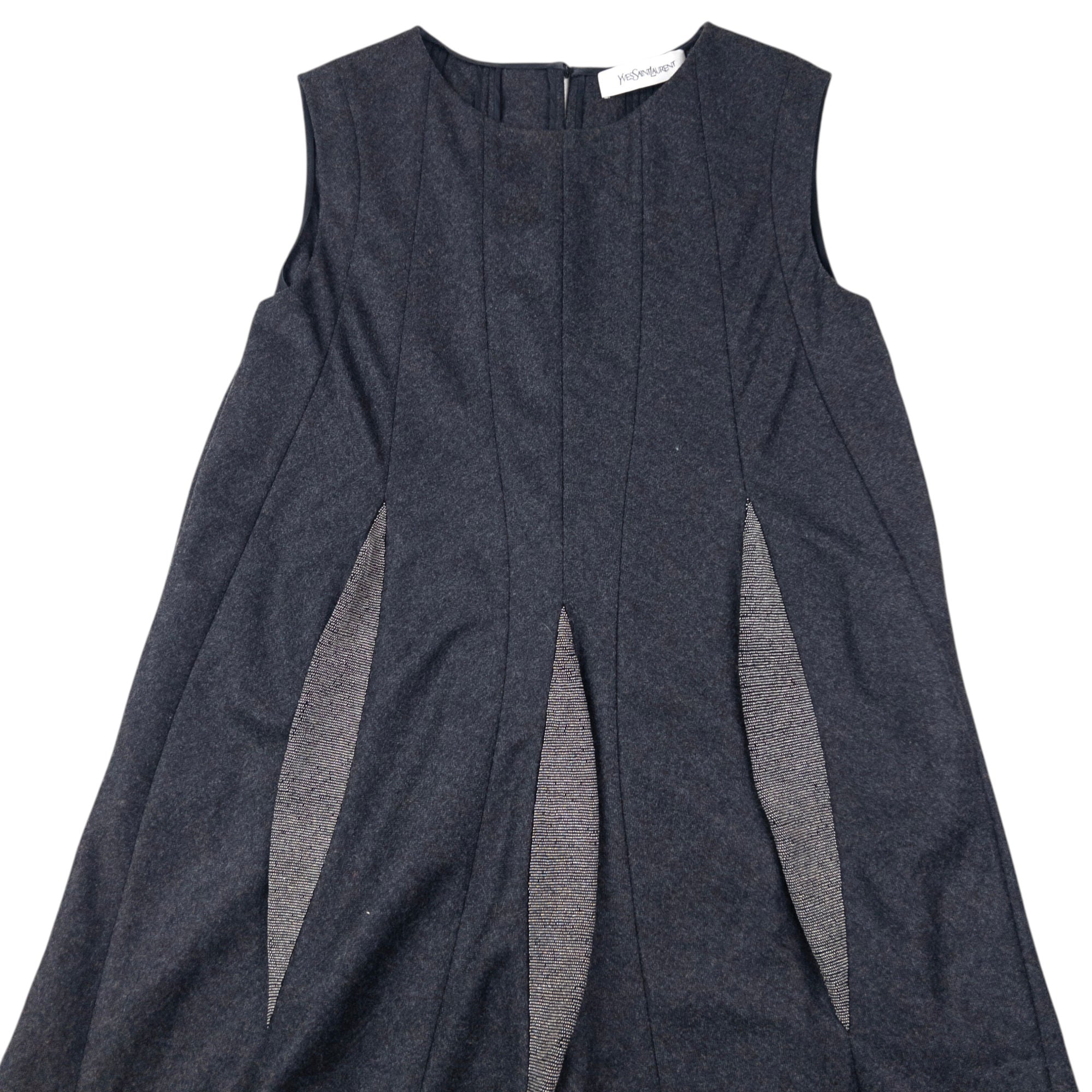 Vintage 2000s YSL Yves Saint Laurent Wool Dress Womens Size M