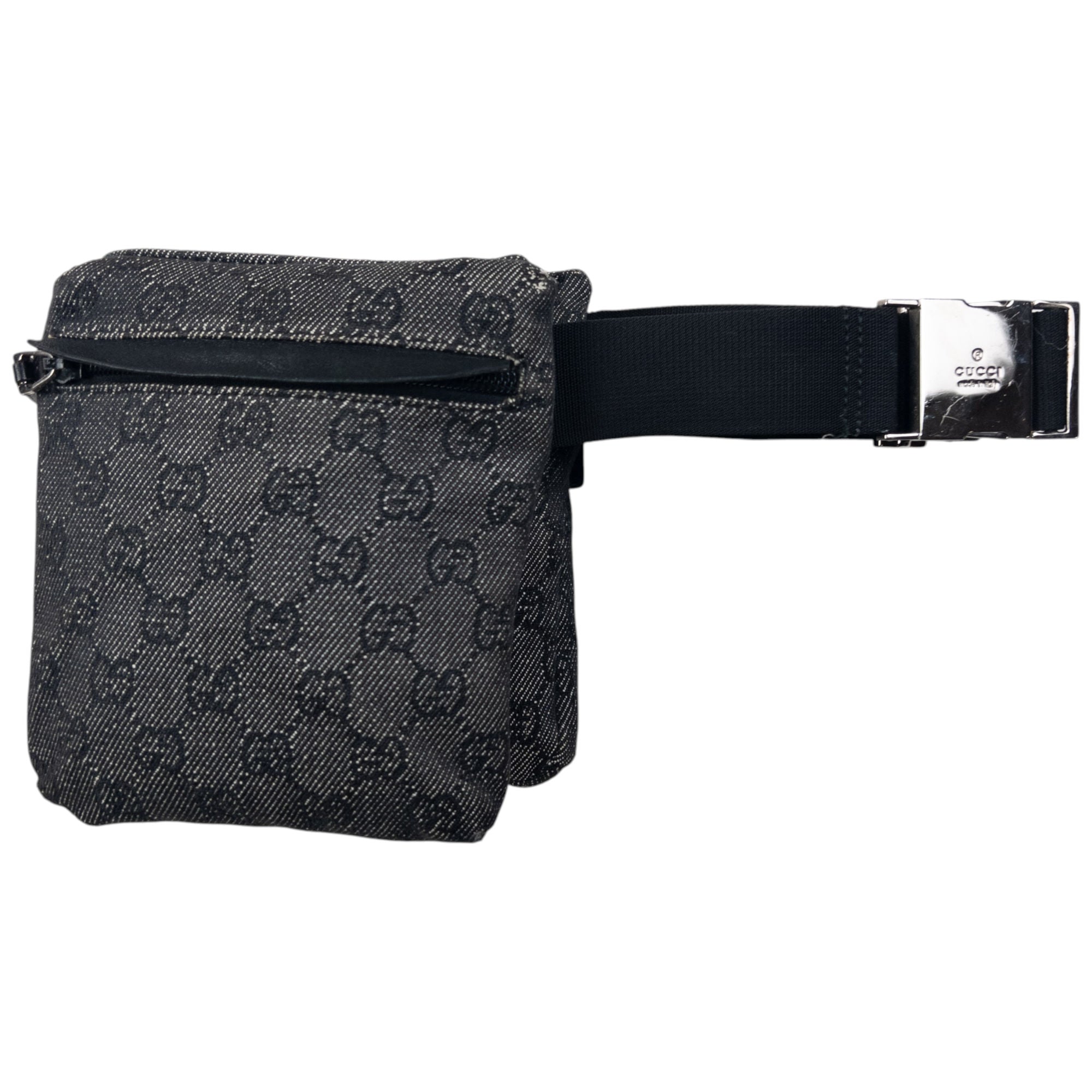 Vintage 2000s Gucci Monogram Crossbody Bag