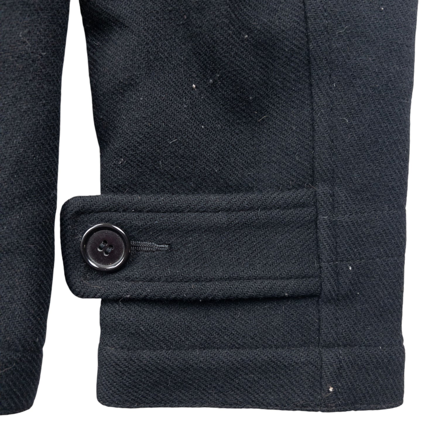 Vintage 90s Cabane De Zucca By Issey Miyake Wool Peacoat Jacket Size S