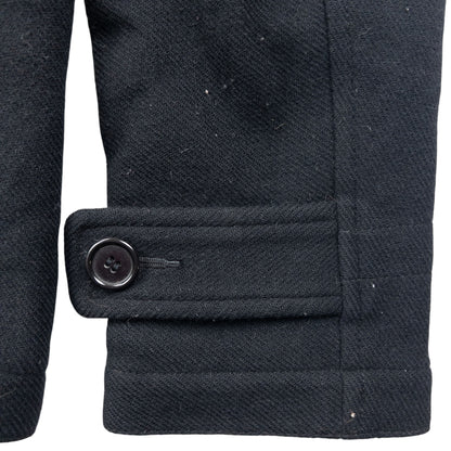 Vintage 90s Cabane De Zucca By Issey Miyake Wool Peacoat Jacket Size S