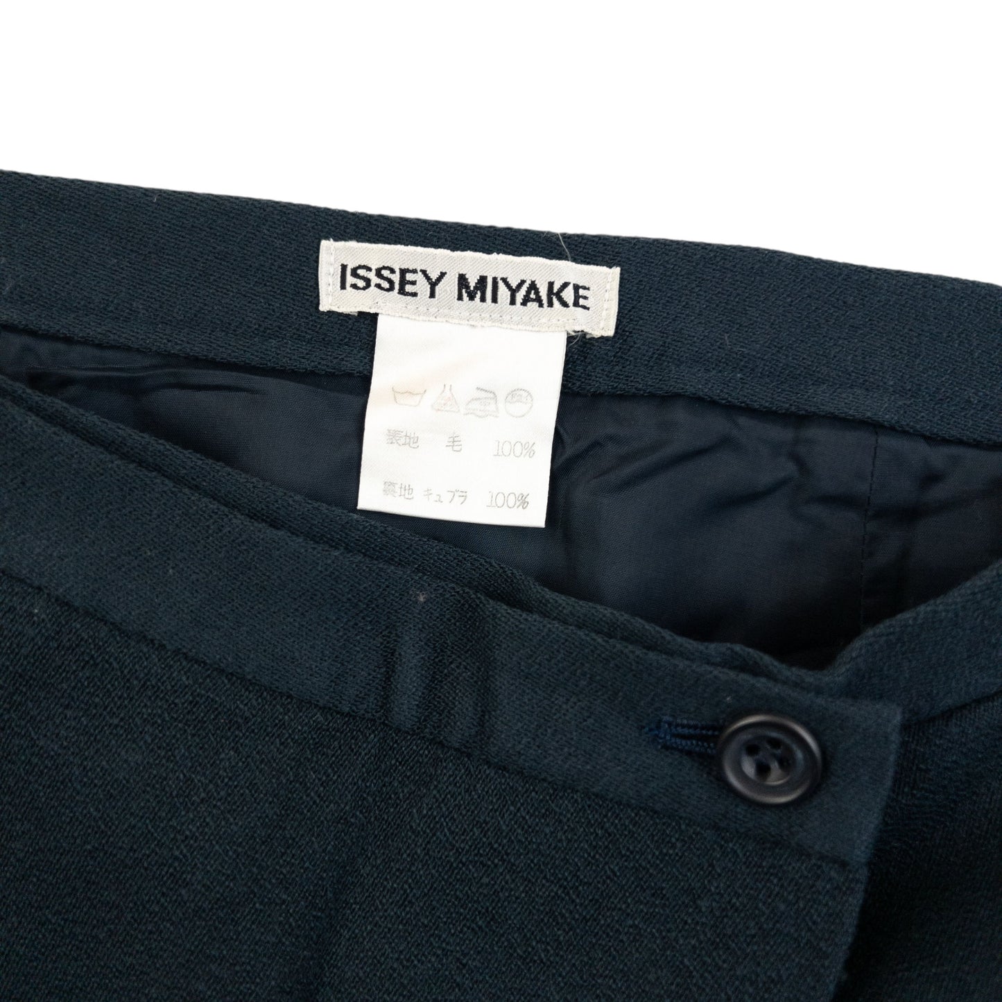 Vintage 90s Issey Miyake Wool Skirt Womens Size W24