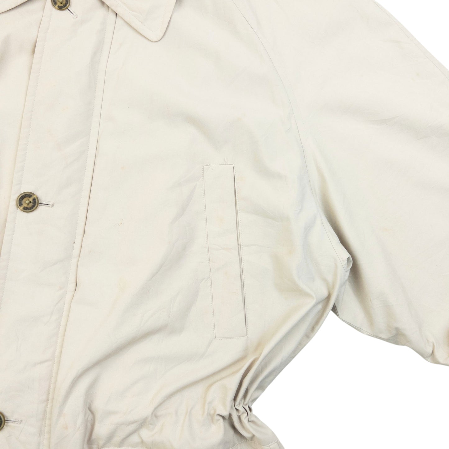 Vintage 90s Burberry Zip Up Jacket Size L