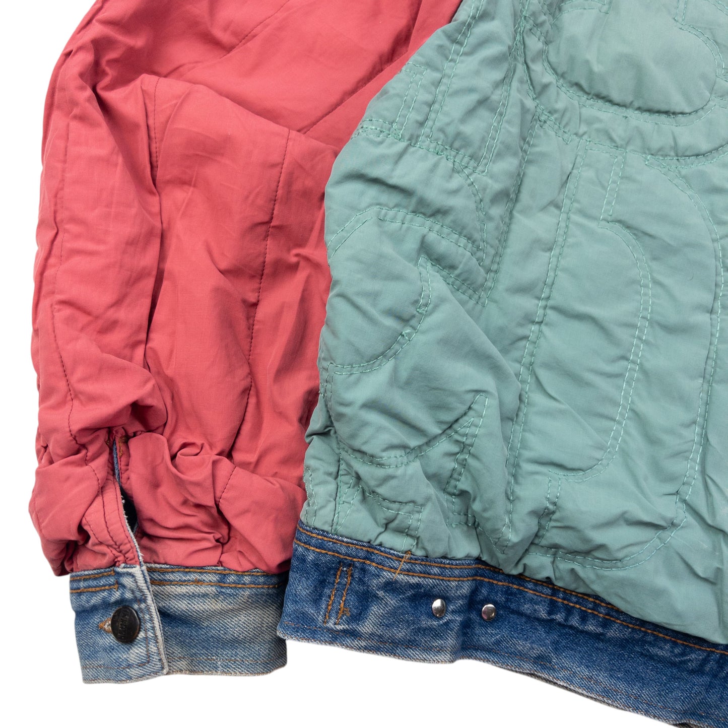 Vintage 80s Marithe + Francois Girbaud CLOSED Reversible Denim Jacket Size M