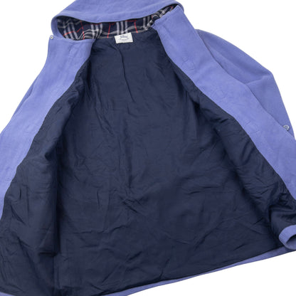 Vintage 80s Burberry Wool Duffle Jacket Womens Size XL