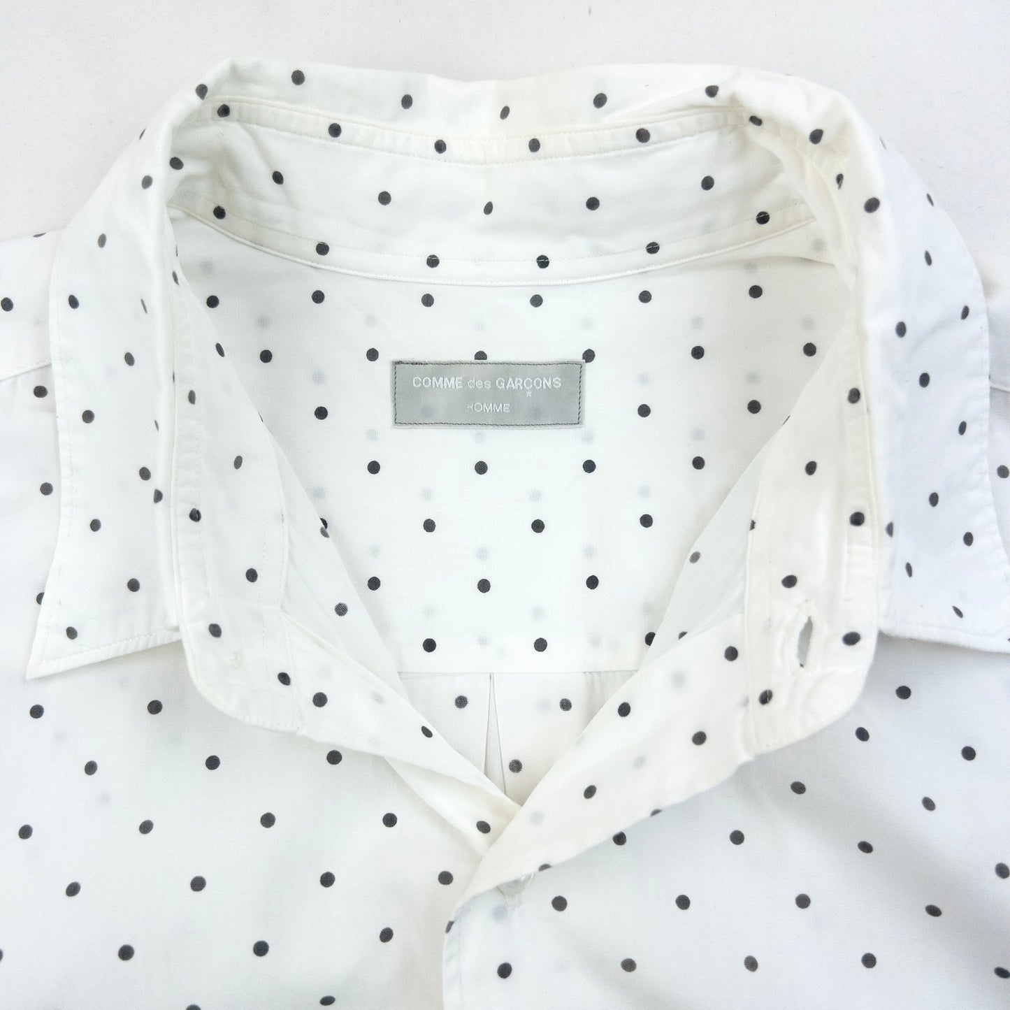 Vintage 90s Comme Des Garçons HOMME Long Sleeve Button Up Shirt Size L