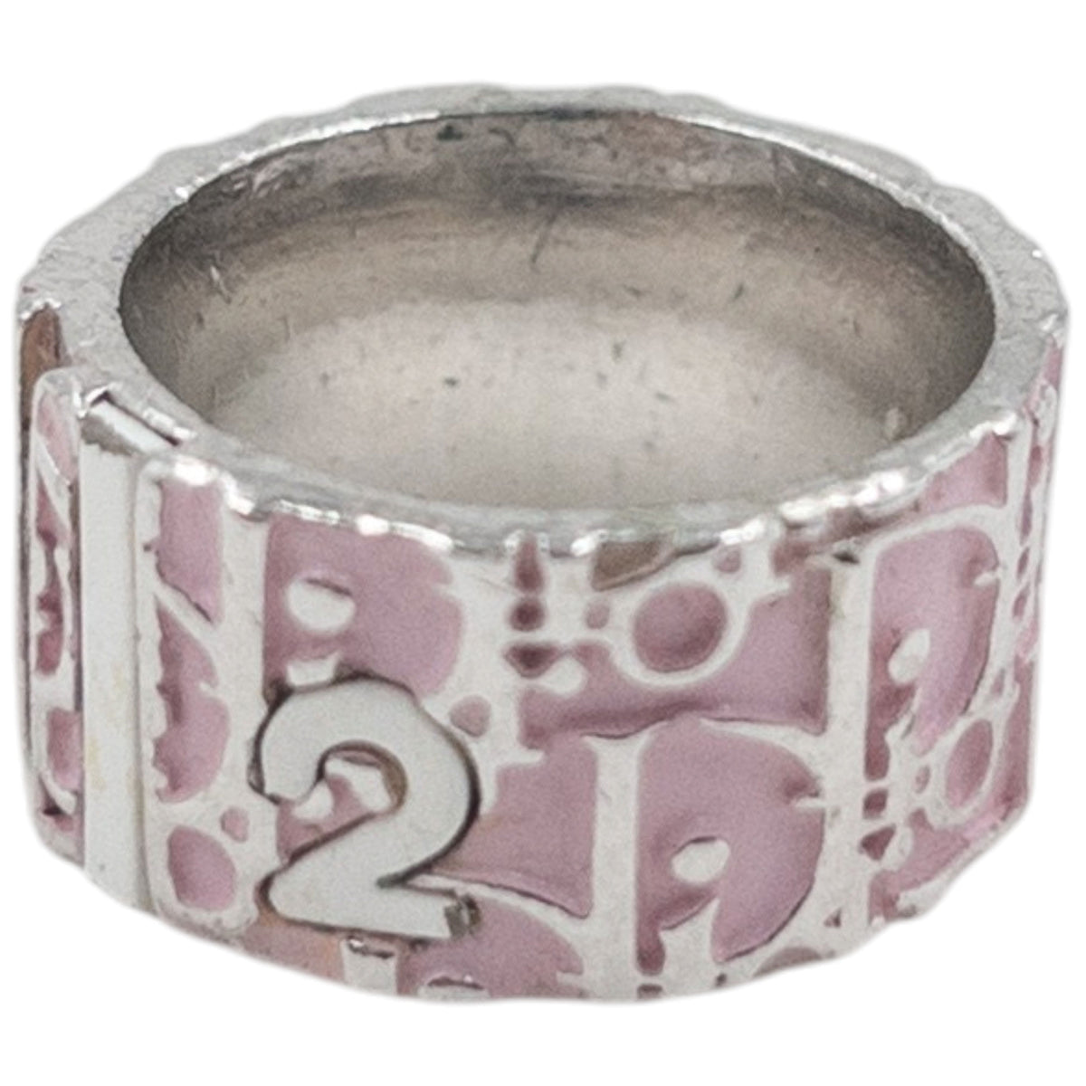 Vintage 2000s Dior By John Galliano Monogram Number Ring