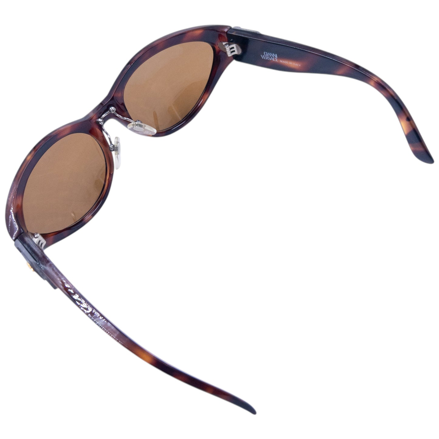 Vintage 90s Gianni Versace Tortoise Shell Sunglasses