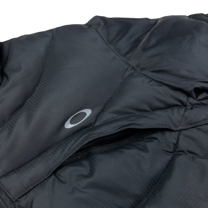 Vintage Oakley Zip Up Puffer Jacket Size M