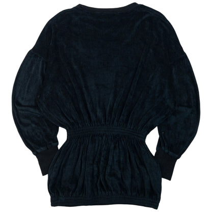 Vintage 90s Gianni Versace Wool Jumper in black, photo 2