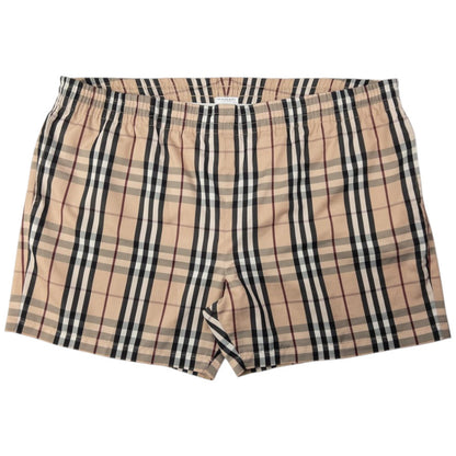 Vintage Burberry Nova Check Swim Shorts Size XXL