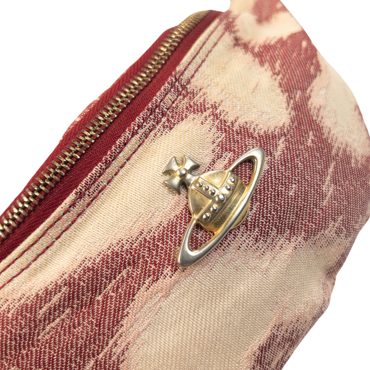 Vintage 2000s Vivienne Westwood crossbody tas met patroon