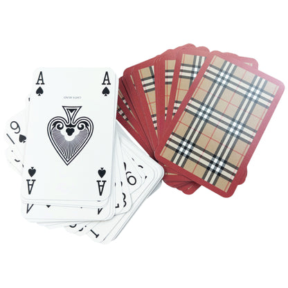 Vintage 2000s Burberry Nova Check Playing Cards Double Pack
