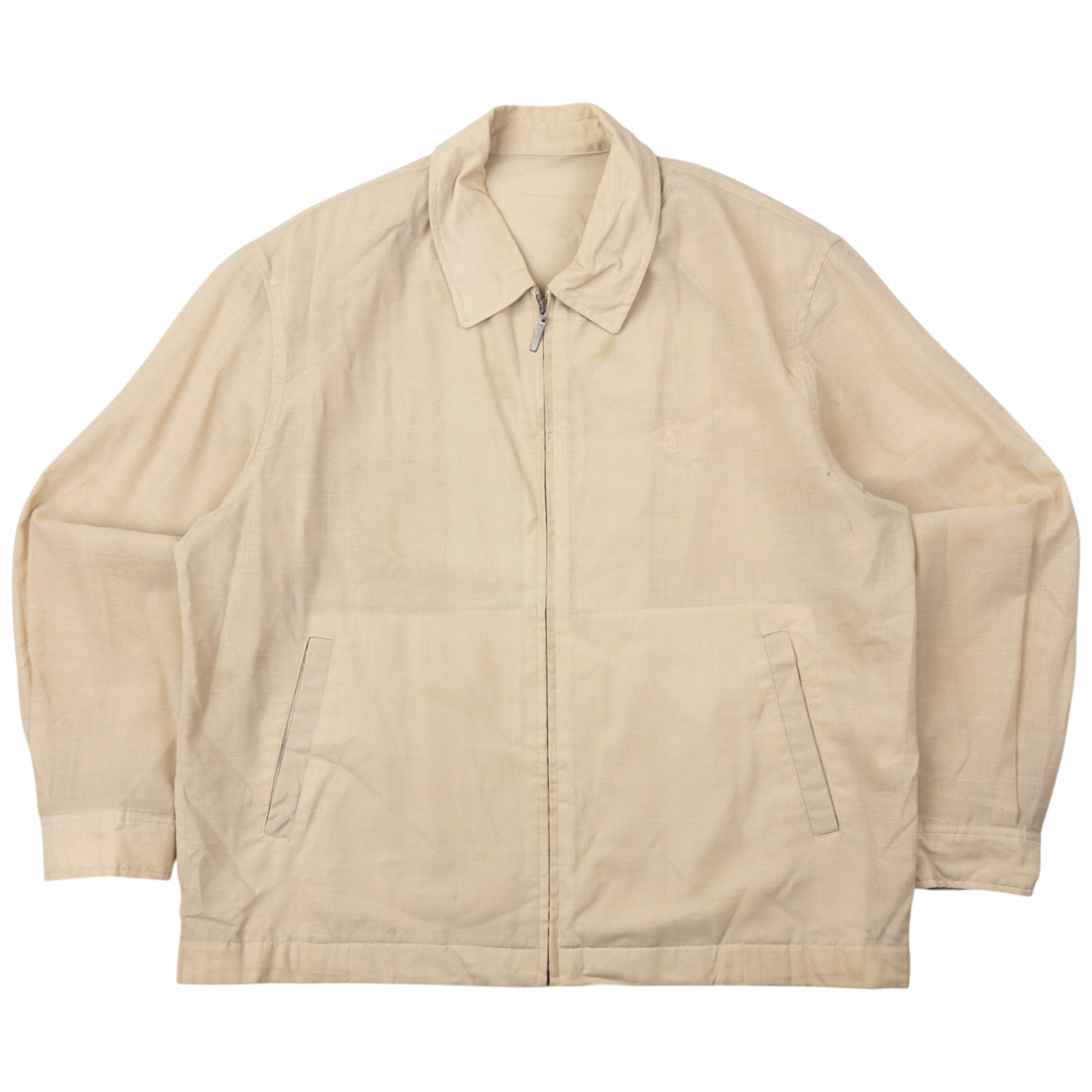 Vintage YSL Yves Saint Laurent Harrington Jacket Size M