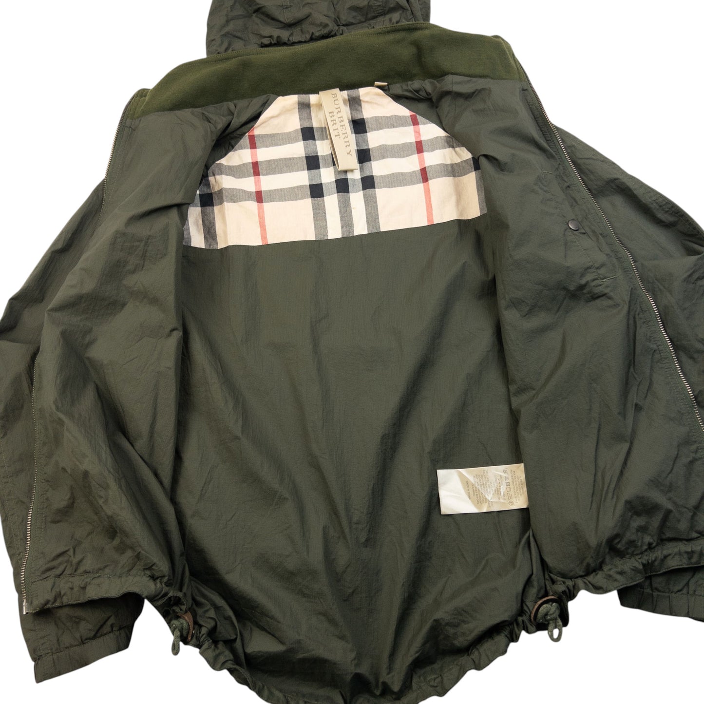 Vintage Burberry Brit Zip Up Jacket Size XS