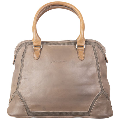 Vintage 90s Jean Paul Gaultier Leather Mesh Handbag