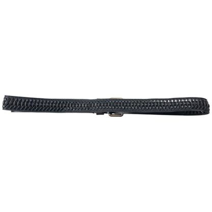 Vintage 2000s Burberry Braided Leather Belt Size W26
