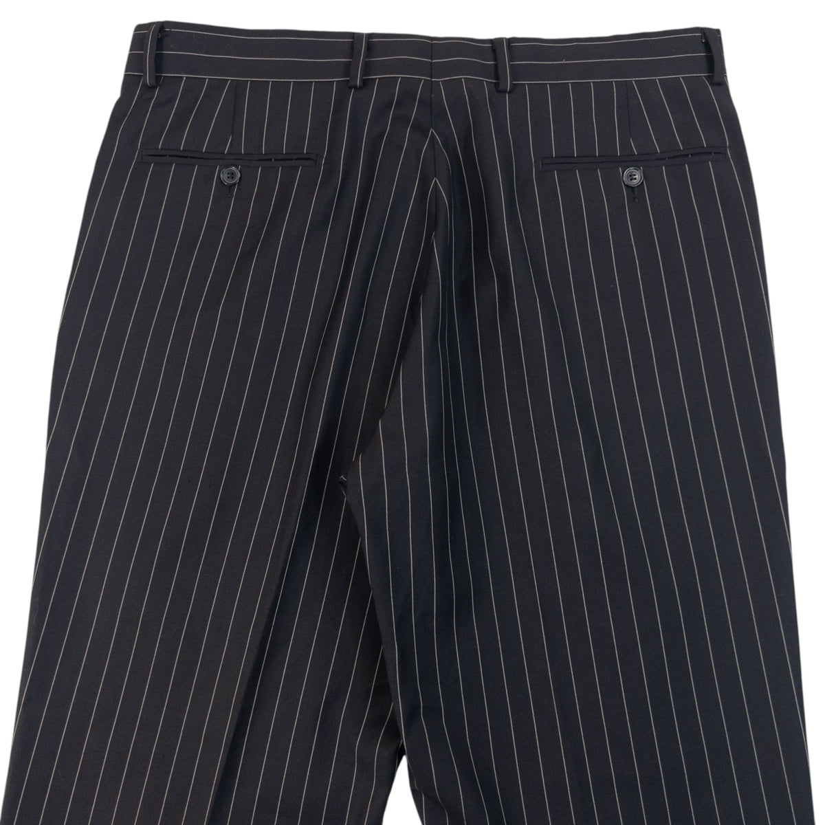 Vintage 2000s YSL Yves Saint Laurent Pinstripe Jacket & Trousers Suit Set SizeL