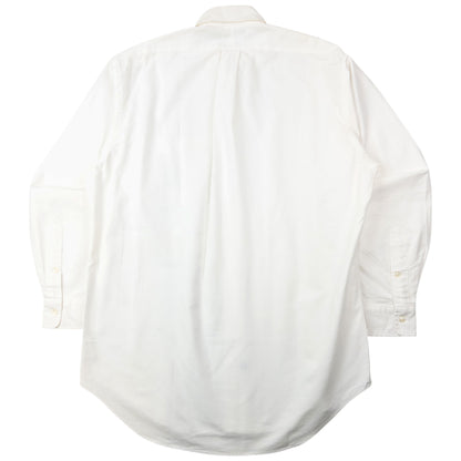 Vintage 90s Ralph Lauren Blaire Crest Long Sleeve Button Up Shirt Size L