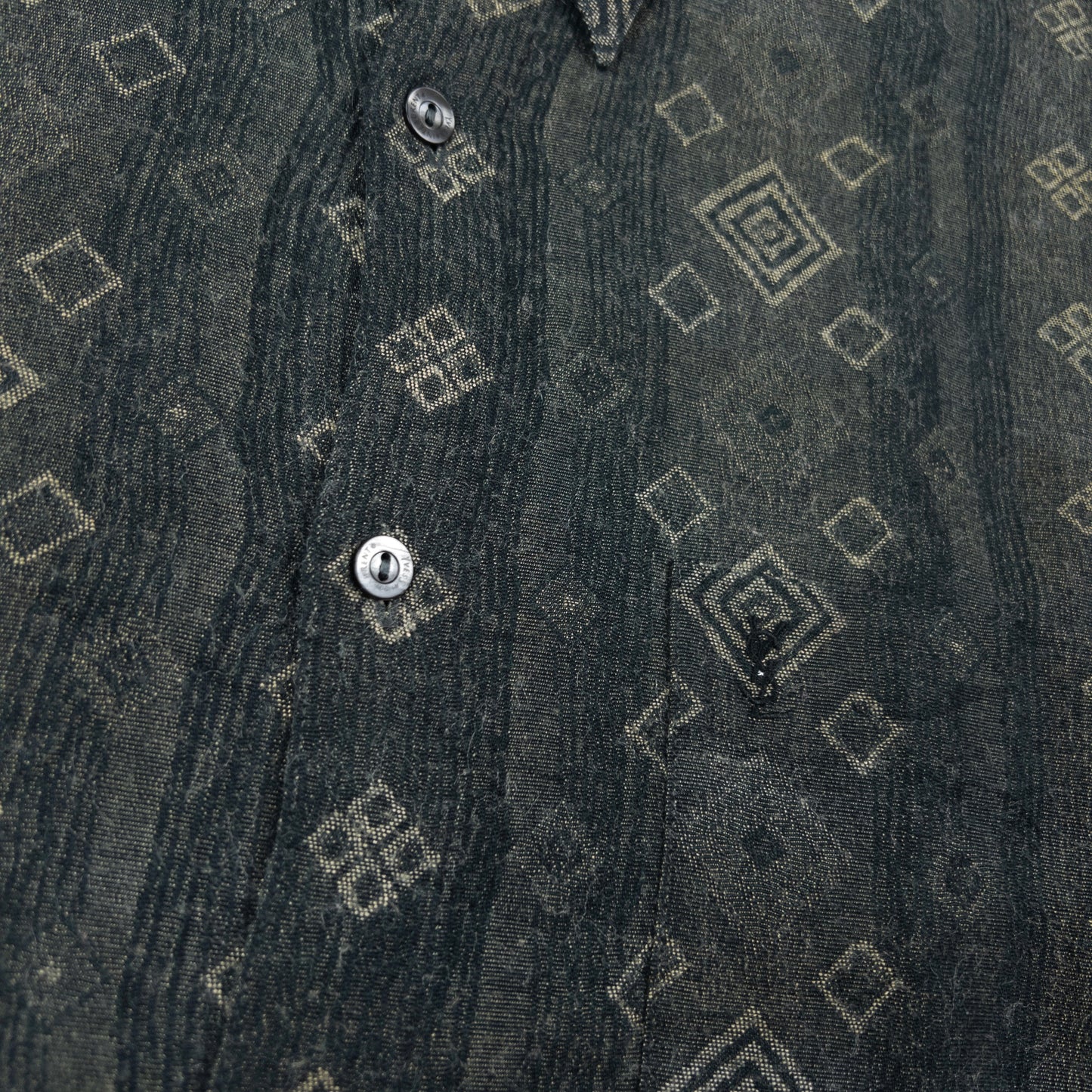 Vintage YSL Yves Saint Laurent Long Sleeve Button Up Shirt Size L