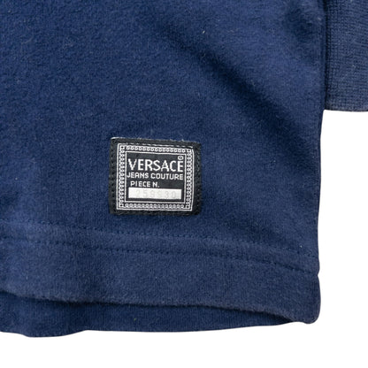 Vintage 2000s Versace Jeans Couture Embroidered Sweatshirt Size S