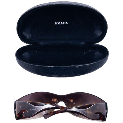 Vintage Prada Swirl Tortoise Shell Sunglasses