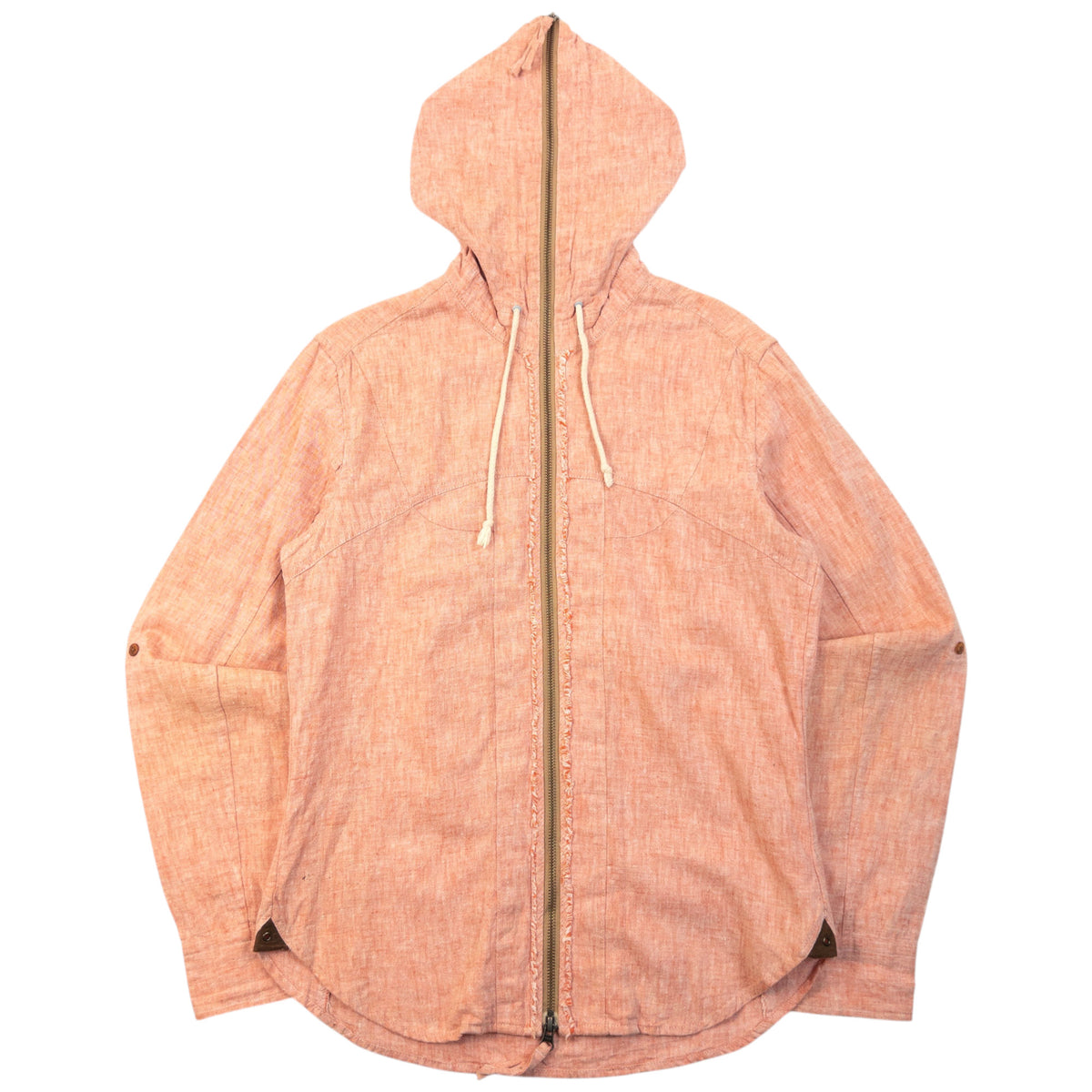 Vintage 2000s PPFM Full Zip Roll Sleeve Hoodie Size S