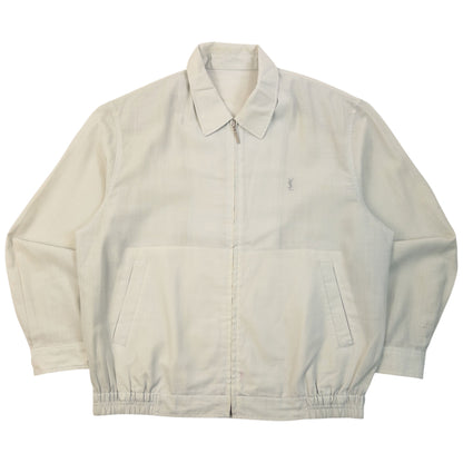 Vintage 90s YSL Yves Saint Laurent Harrington Jacket Size M