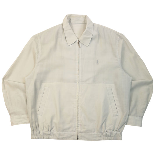 Vintage 90s YSL Yves Saint Laurent Harrington Jacket Size M
