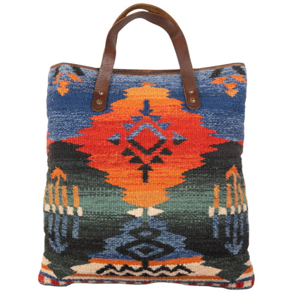 Vintage Ralph Lauren Aztec Tote Shoulder Bag