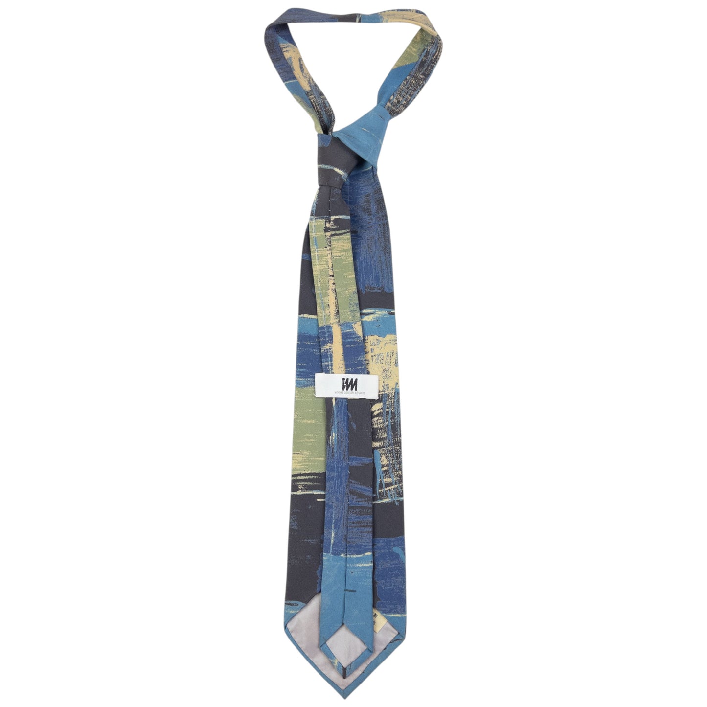 Vintage Issey Miyake Pattern Silk Tie