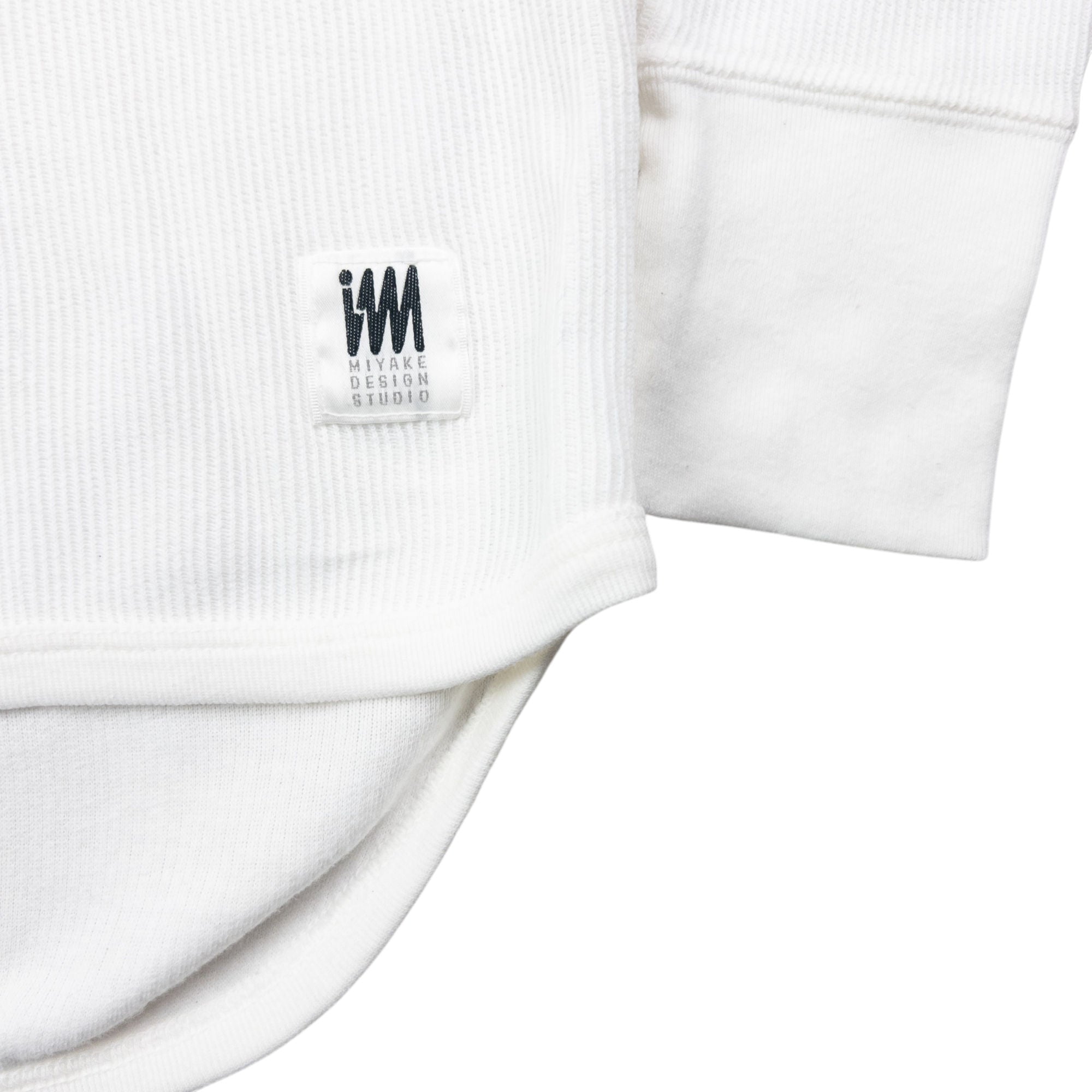 Vintage Issey Miyake Ribbed Long Sleeve T Shirt Size XS