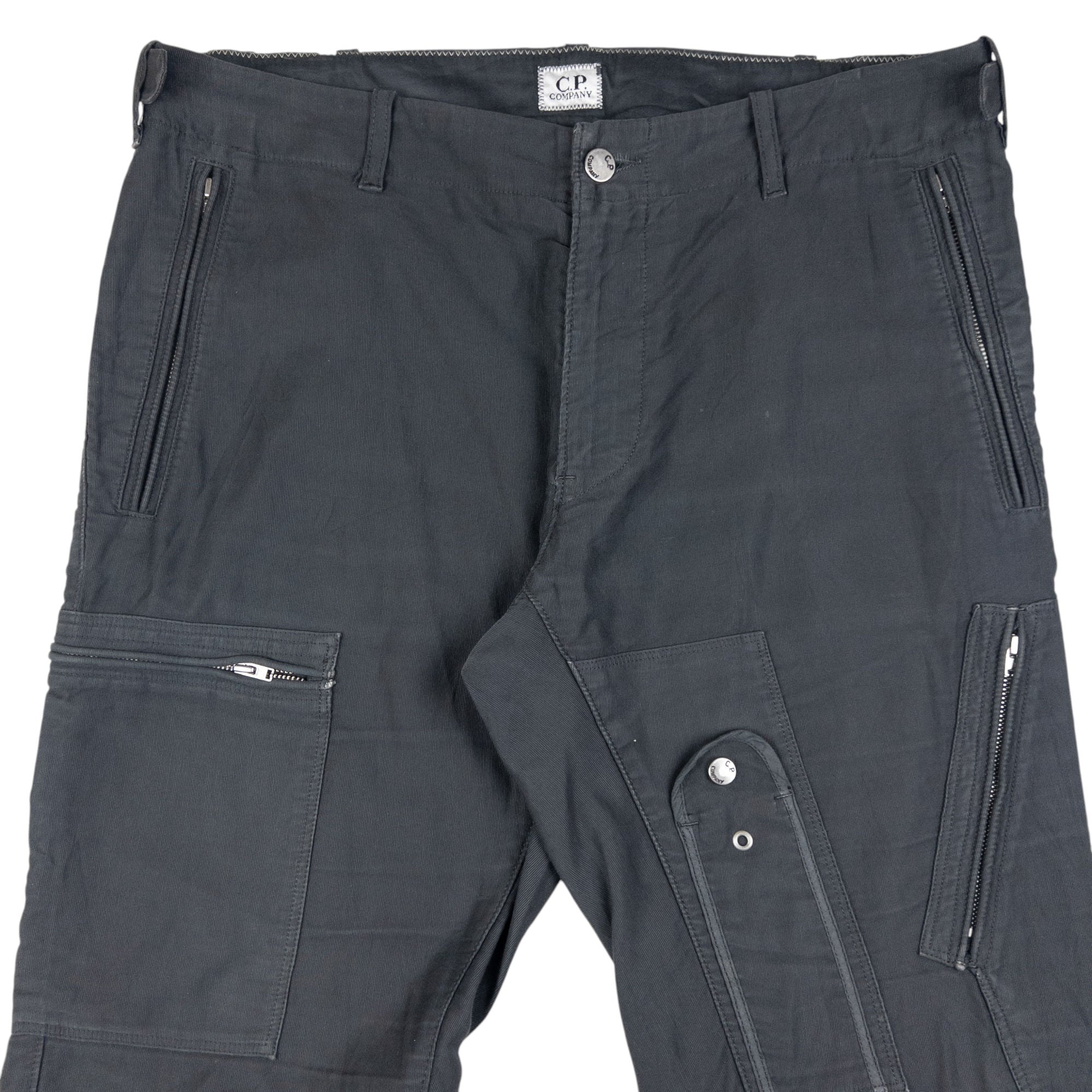 Vintage CP Company Multi Zip Cargo Trousers Size W32