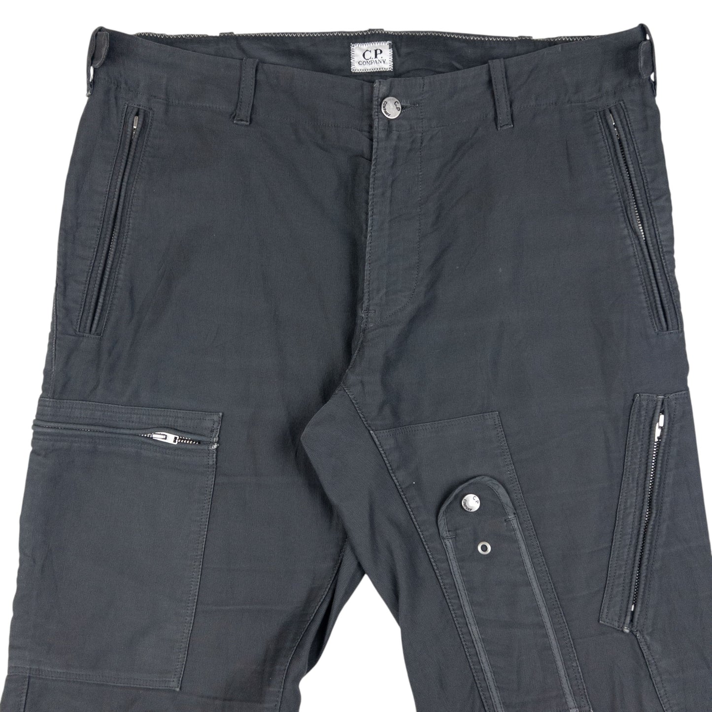 Vintage CP Company Multi Zip Cargo Trousers Size W32