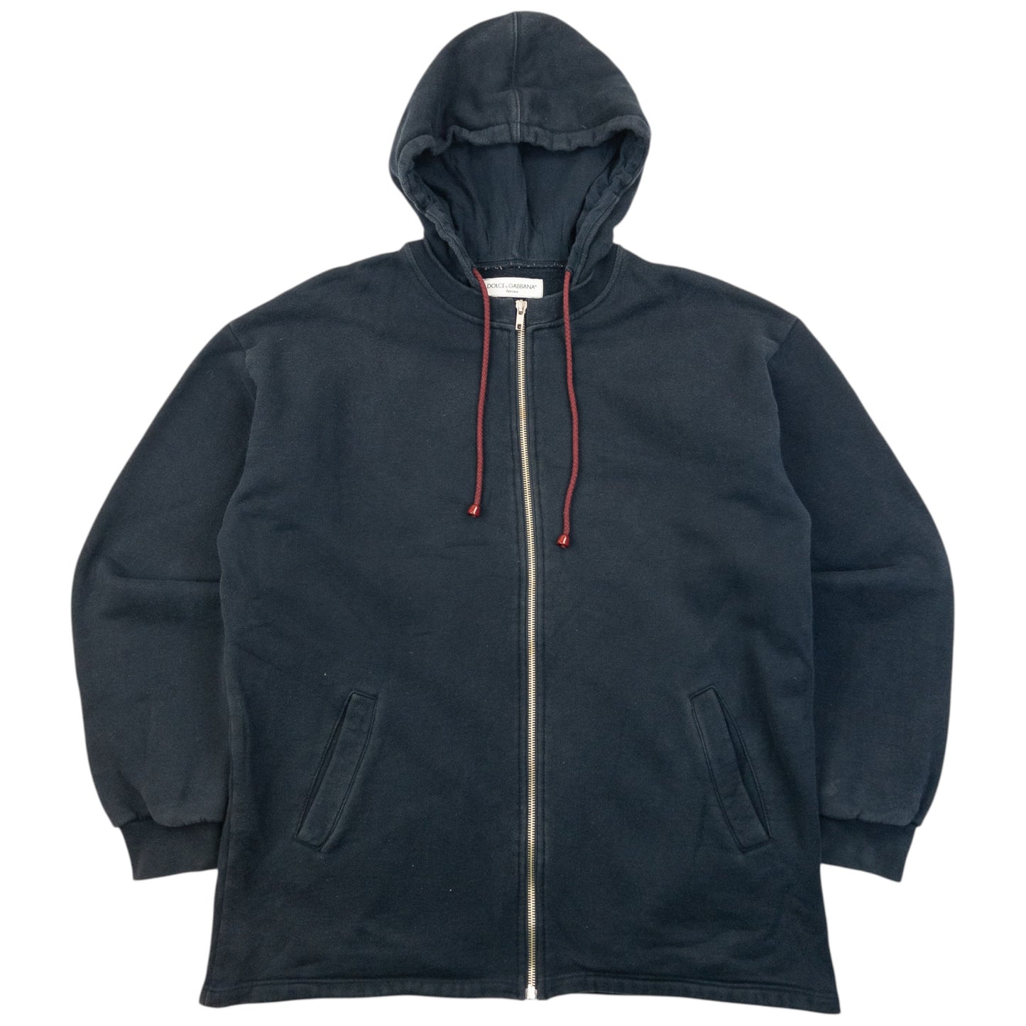 Vintage 2000s Dolce & Gabbana Athletic Zip Up Hoodie Size L