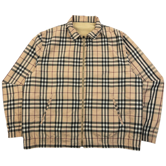 Vintage 2000s Burberry Nova Check Reversible Jacket Size XL