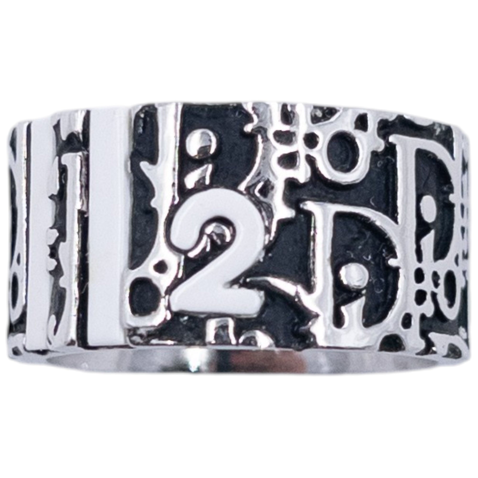 Vintage Dior Monogram Number Ring
