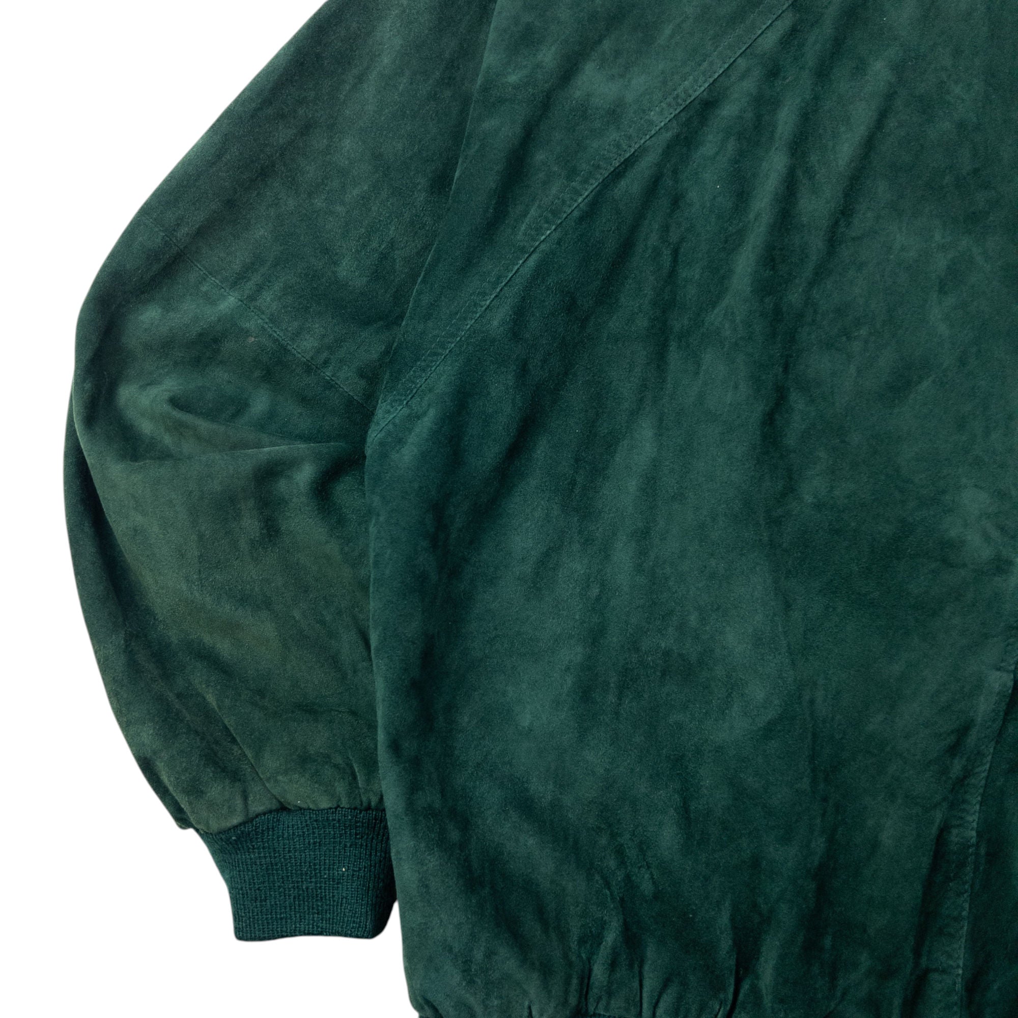 Vintage 90s Hugo Boss Suede Button Up Jacket Size L