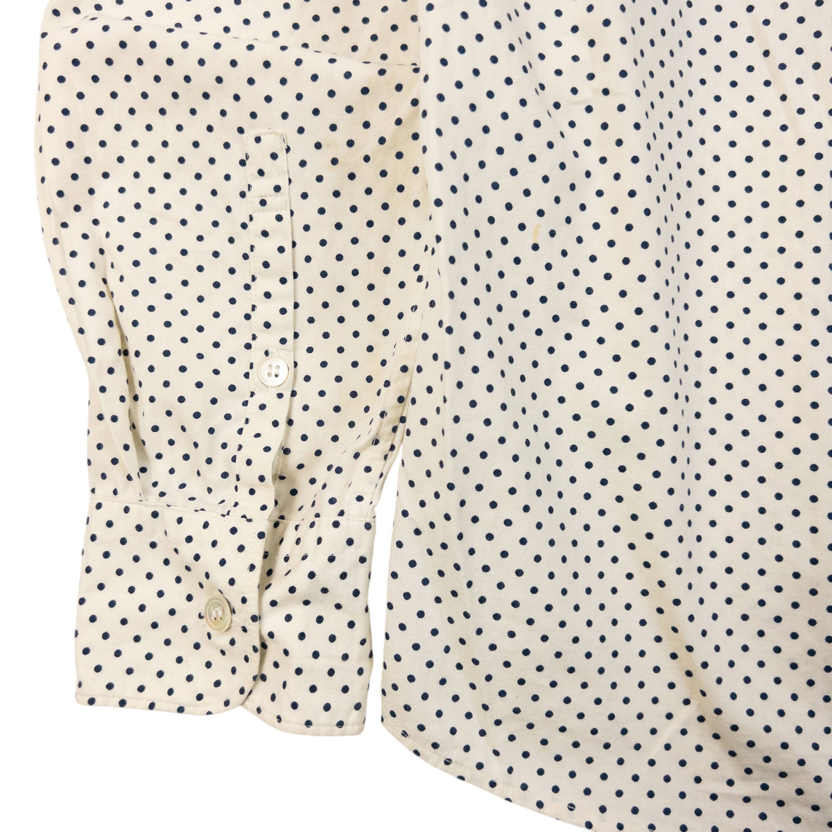 Vintage 2000s Frapbois By Issey Miyake Fruit Print Polka Dot Button Up Shirt Womens Size S