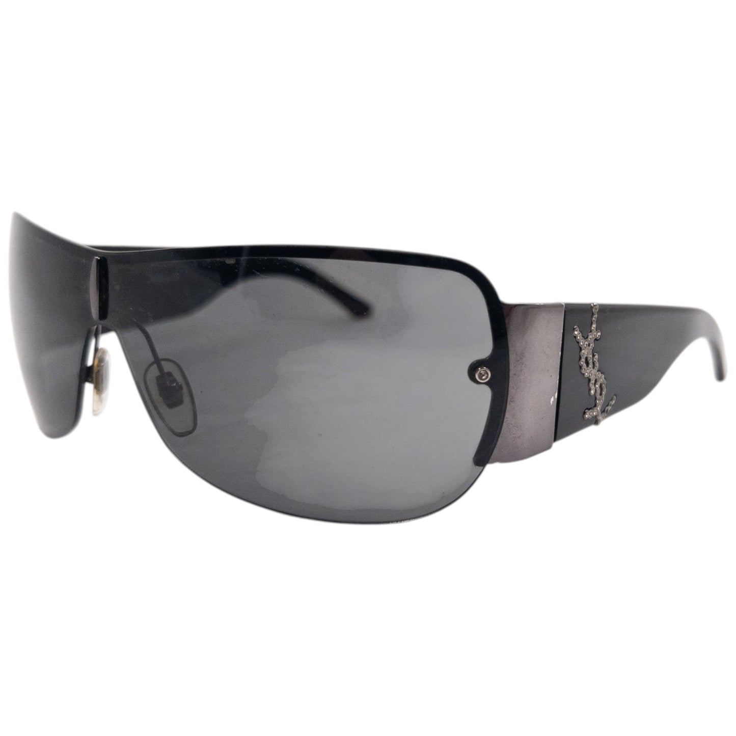 Vintage 2000s YSL Yves Saint Laurent Diamanté Sunglasses