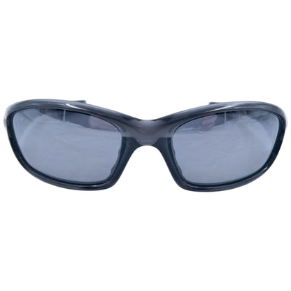 Vintage 2007 Oakley Grey Smoke Straight Jacket Sunglasses