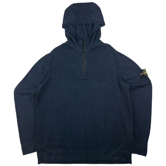Vintage Stone Island Q Zip Hoodie Size L